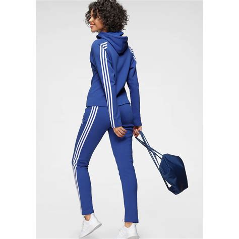 jogginganzug damen adidas blau|Blau .